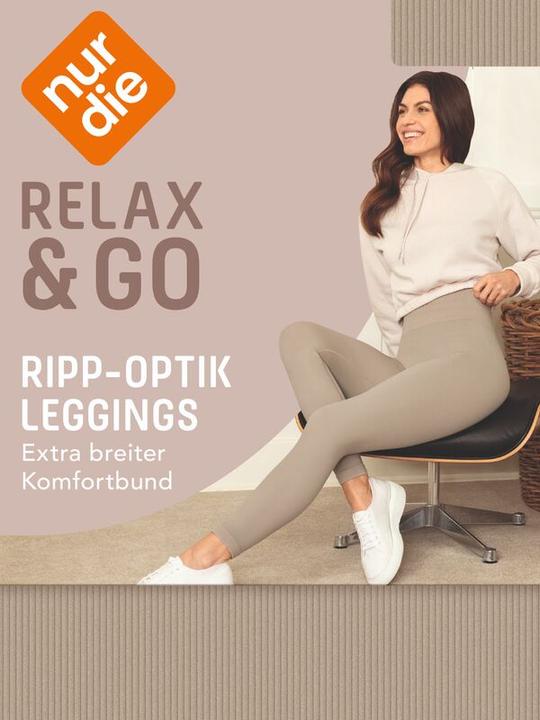 Produktbild Nur Die Ripp-Optik Leggings (40 - 42)