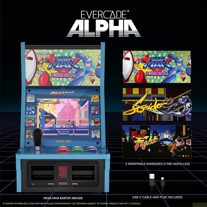 Image du produit Blaze Evercade Alpha Mega Man Bartop Arcade