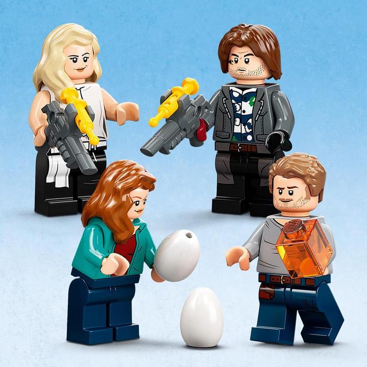 Actual product image LEGO T. Rex & Atrociraptor: Dinosaur Outbreak (76948, LEGO Jurassic World)