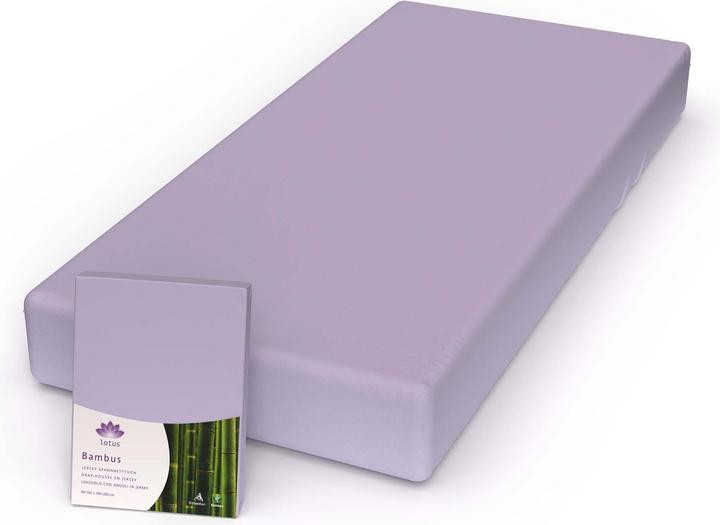 Actual product image Lotus Bettwaren Bamboo fitted sheet (180 x 200 cm)