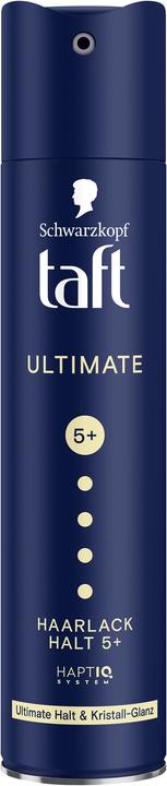 Image du produit Taft Hair Lacquer Ultimate 250ml, Hold Level 5+ Hair Styling, laque pour tous types de cheveux, Ultimate (250 ml)