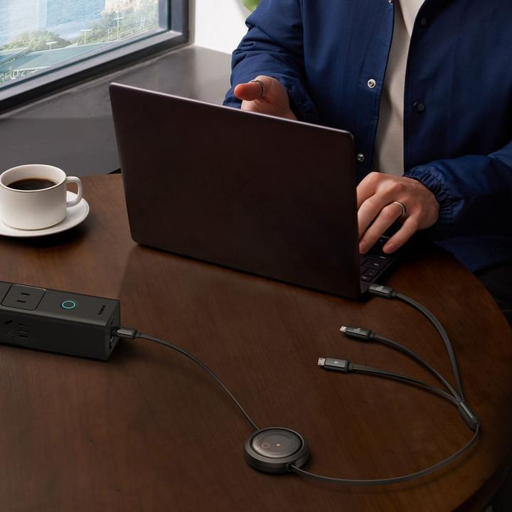 Image du produit Baseus USB type C - Micro USB B, Lightning, USB type C (1.10 m, USB 2.0)