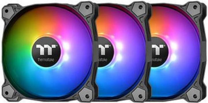 Actual product image Thermaltake Pure Plus RGB 12 TT Premium Edition (120 mm, 3 x)