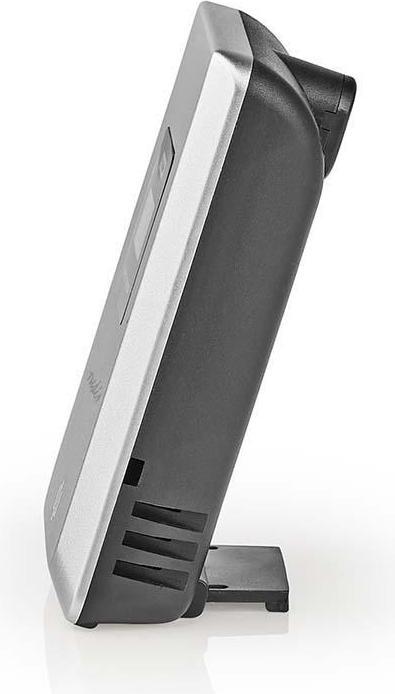 Produktbild Nedis Wetterstation - Alarm - Hygrometer - Aussensensor - Schwarz/Silber
