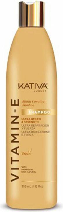 Image du produit Kativa Shampooing Vitamina e Biotina y Bamboo 355ml (355 ml, Shampoing liquide)