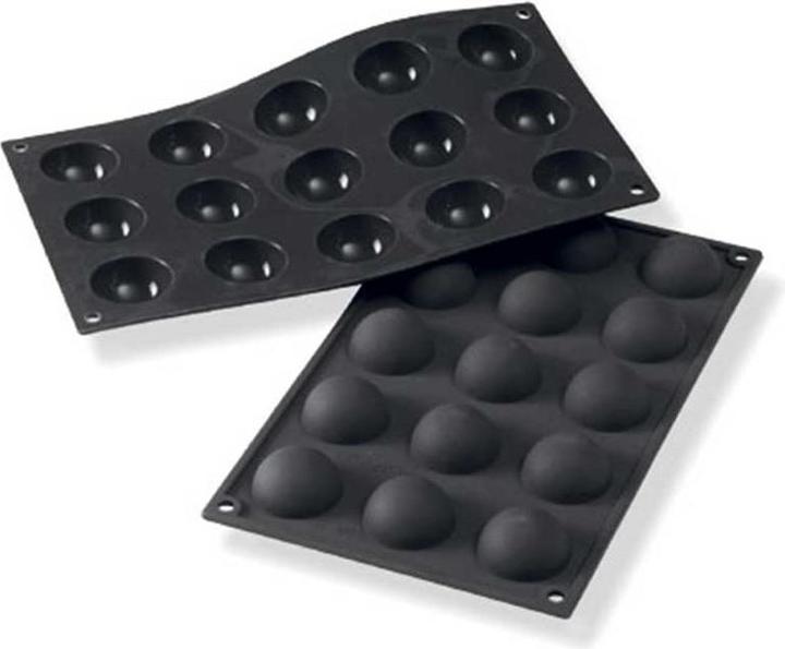 Actual product image Martellato Hemispheres silicone mould Ø 4 cm (4 cm)