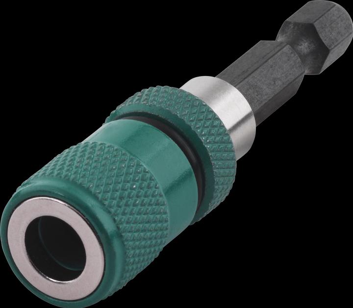 Actual product image wolfcraft Bit Holder With Depth Stop and Ring Magnet (60mm)