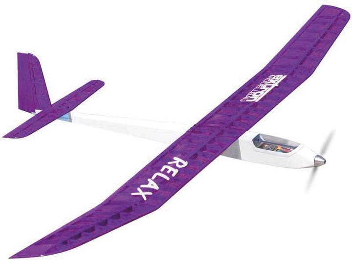 Actual product image Extron Modellbau relax arf combo set (purple) / 2000 mm (Glider)