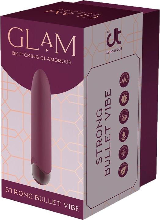 Immagine prodotto Dream Toys Vibratore Glam Strong Bullet Vibe Viola 10,5 cm