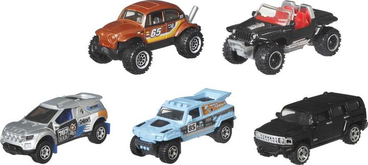 Actual product image Matchbox 5-PACK Vehicles Assortment