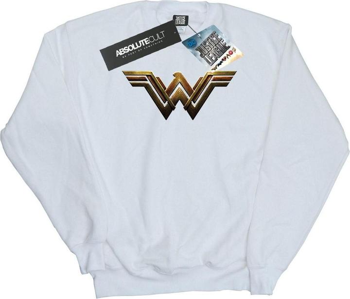 Justice League Movie Wonder Woman Emblem Sweatshirt (L)