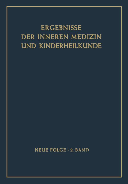 Image du produit Ergebnisse der Inneren Medizin und Kinderheilkunde (2012)