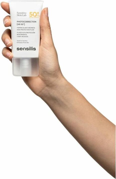 Actual product image Sensilis PHOTOCORRECTION (AR 50+) fluido 40 ml (Sun cream face, SPF 50, 40 ml, 60 g)