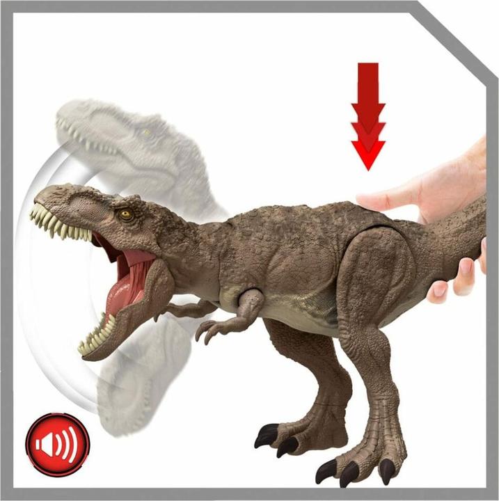 Image du produit Jurassic World Epic Evolution Figurine All-Out Attack Tyrannosaurus Rex