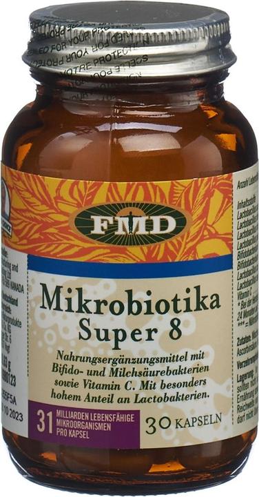FMD Möbel Mikrobiotika Super 8+ Kaps (30 Stück, Kapseln, 160 g)