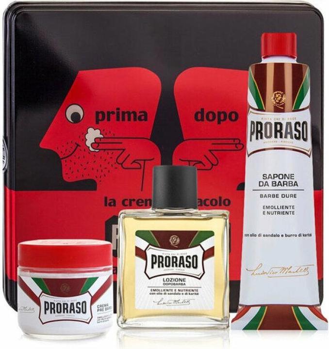 Image du produit Proraso ligne rouge (Set soin de la barbe)