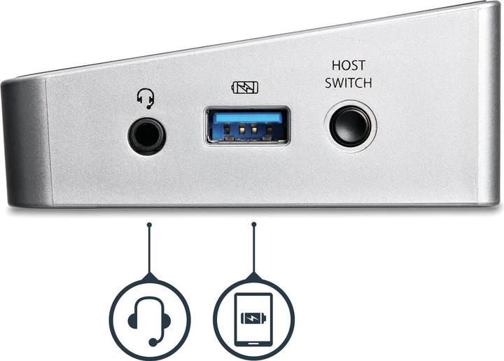 Produktbild StarTech Usb3ddockft (USB-A, USB-B, 6 Ports)