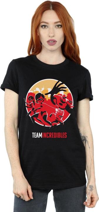 Immagine prodotto Disney Incredibles 2 Team Incredibles Maglietta Ampia Donna (5XL)