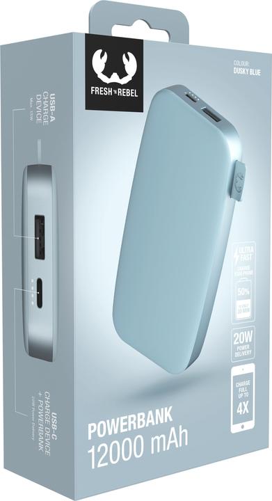 Actual product image Fresh'N Rebel Powerbank (12000 mAh, 20 W, 44400 Wh)