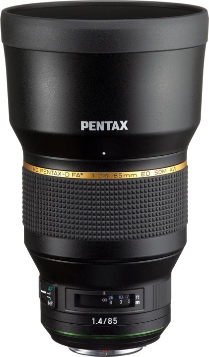 Pentax HD D-FA* 85mm/1.4 SDM AW (Pentax K, APS-C / DX)