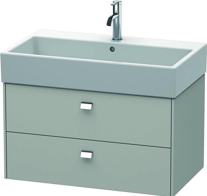 Image du produit Duravit Meuble sous-vasque BRIOSO poignées chr 442x784x459mm gris béton mat (78.5 x 44 x 46 cm)