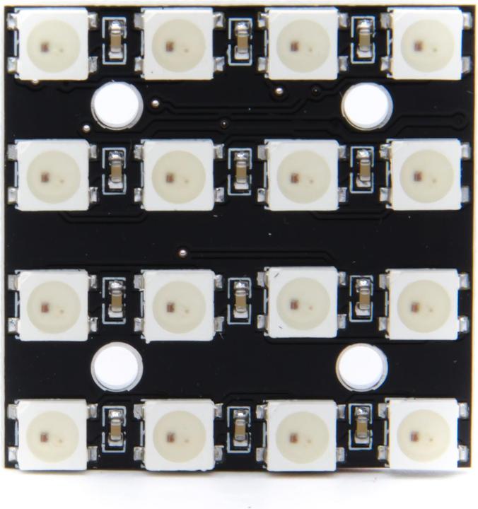 Actual product image Purecrea 4x4 WS2812B RGB LED Matrix - 16Bit