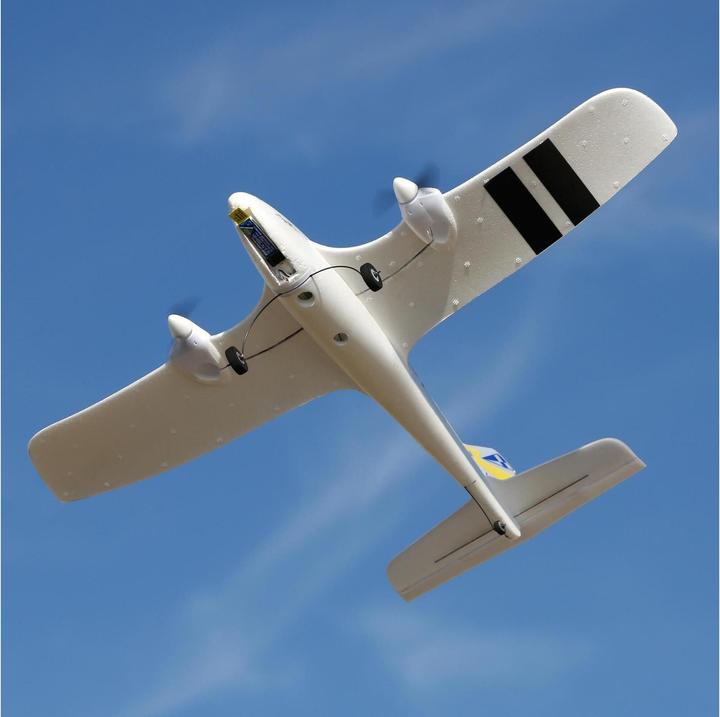 Actual product image Hobbyzone AIRCRAFT DUET S2 525mm EP RTF with SAFE TECHNOLOGY (Multi motor)