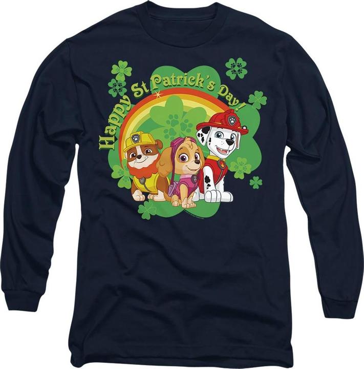 Actual product image Paw Patrol Unisex Adult Team St Patricks Day T-Shirt (S)