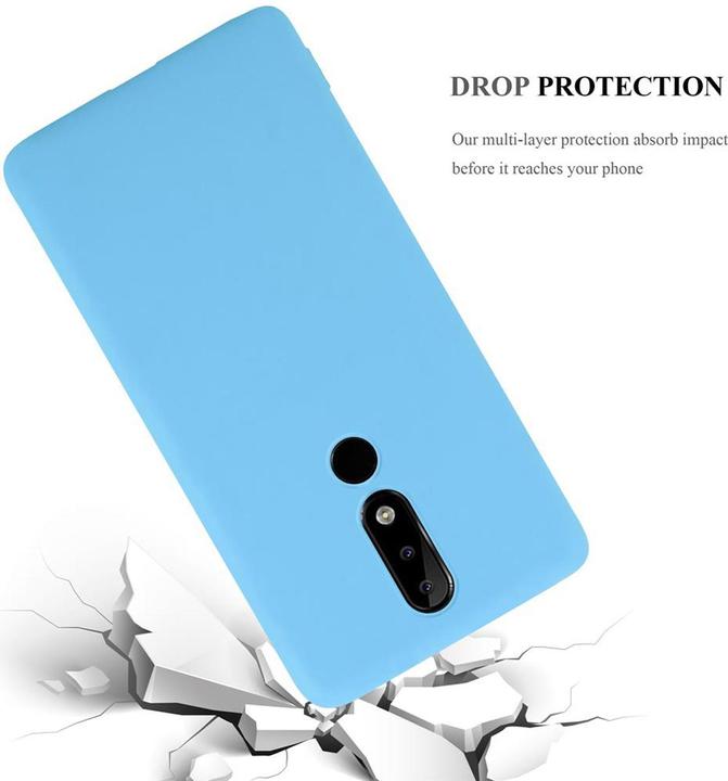 Actual product image Cadorabo TPU Candy Cover (Nokia 5.1 Plus, LG X5)