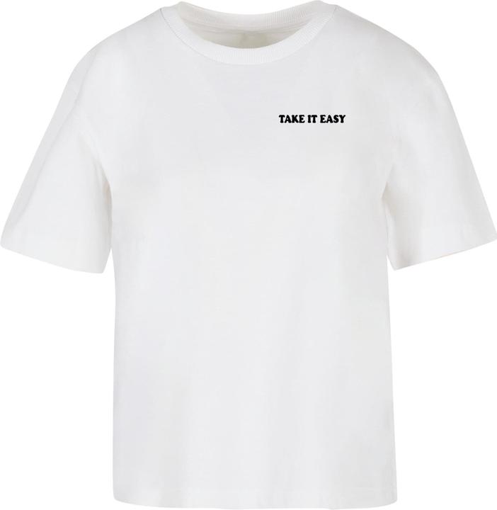Miss Tee Take It Easy Flowers Tee - 193865 (XL)