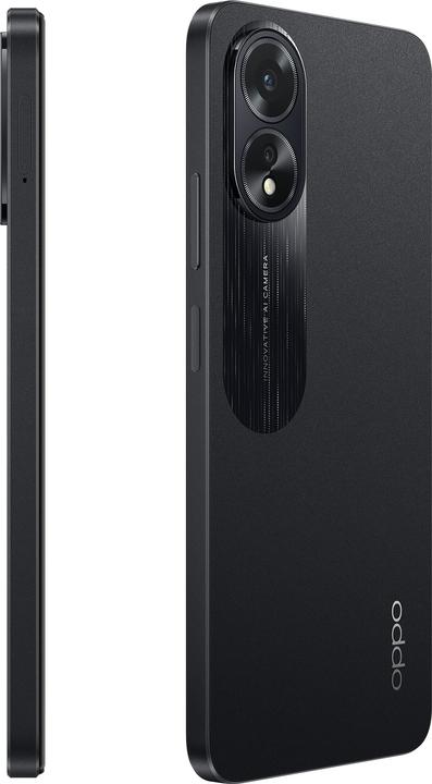 Image du produit OPPO A18 (128 Go, Noir brillant, 6.56", Double SIM, 8 Mpx, 4G)