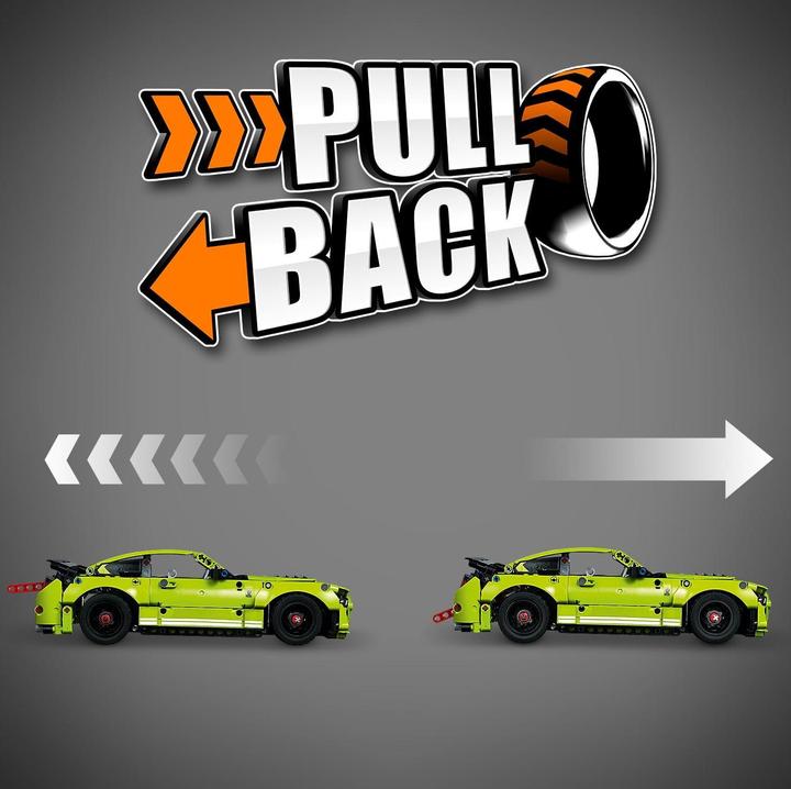 Produktbild LEGO Ford Mustang Shelby GT500 (42138, LEGO Technic)