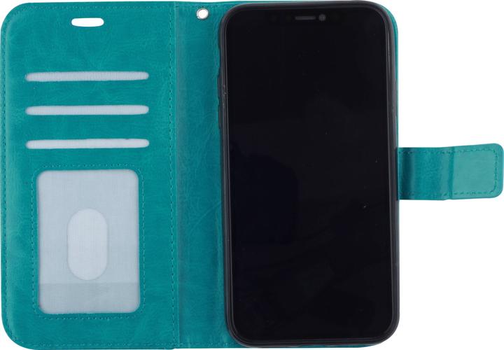 Actual product image PhoneLook Fourre Premium Flip Turquoise (Apple iPhone 12, Realme 12 Pro+)