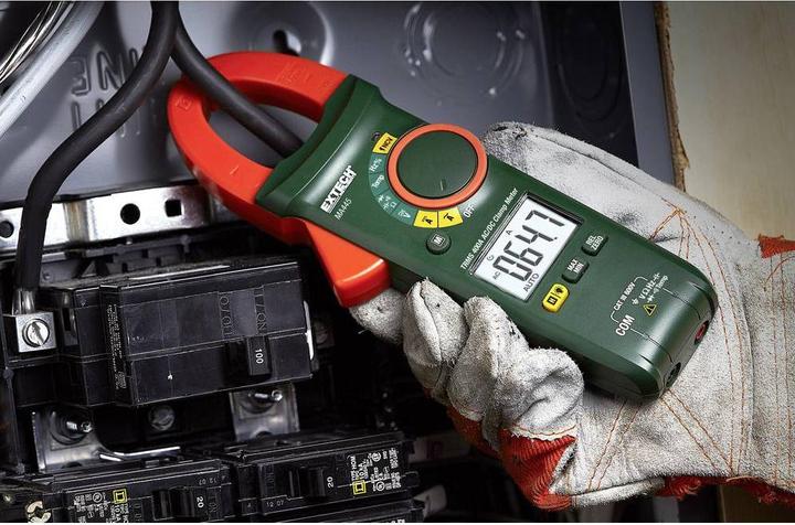 Actual product image Extech Hand multimeter, current clamp di (CAT III 600V)