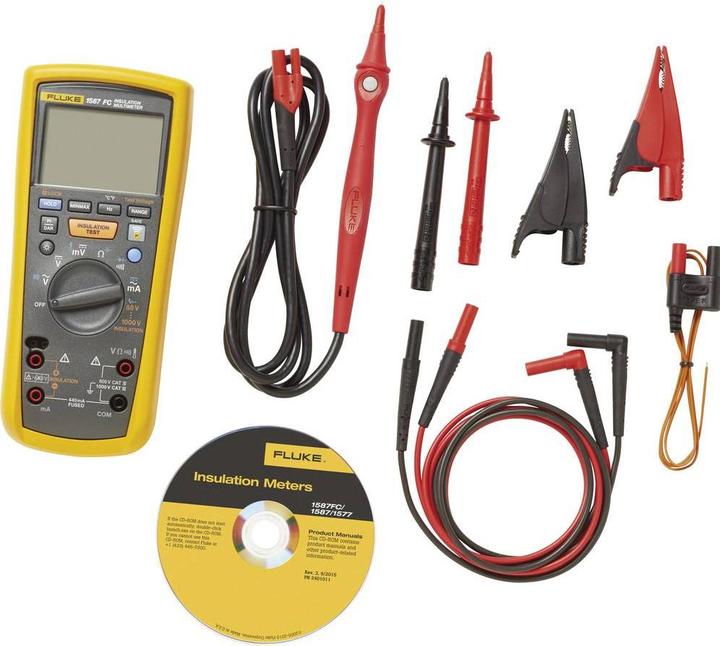 Actual product image Fluke 1587 Fc (CAT III 1000V, CAT IV 600V)