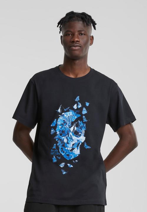 Produktbild Mister Tee Butterfly Skull Tee - 89257 (3XL)