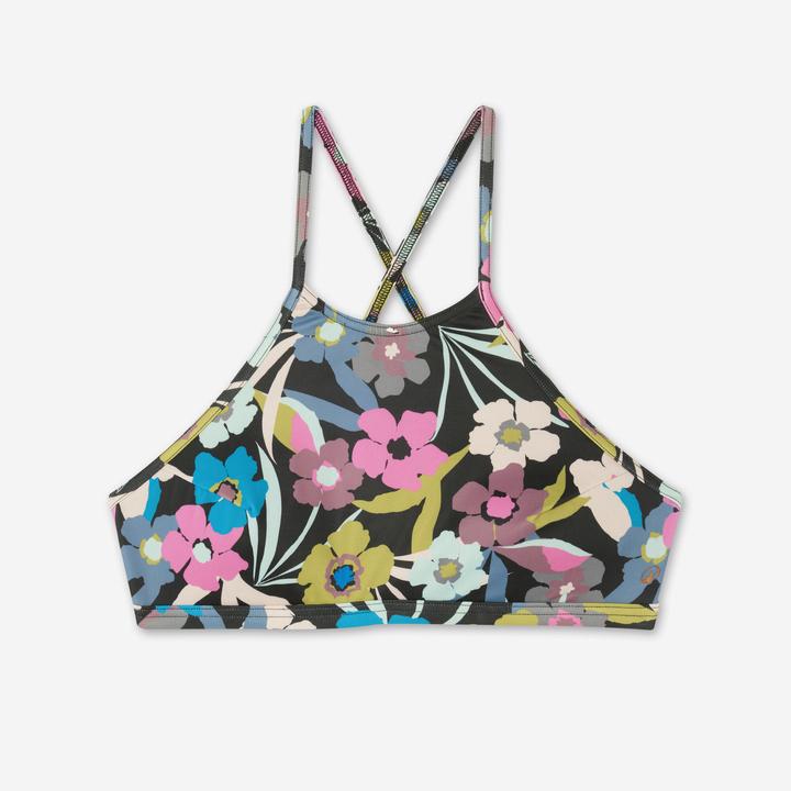 Image du produit Olaian Haut de maillot surf brassière fleurie Femme - Andrea multicolore (75 C)
