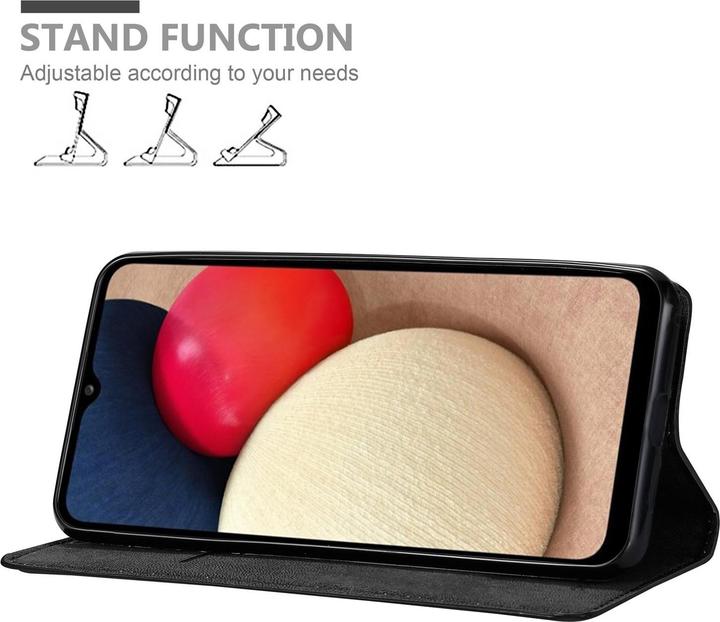 Produktbild Cadorabo Book Invisible Magnet Cover (Samsung Galaxy A02s)