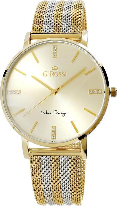 Gino Rossi G. ROSSI - 10401B3-3D2 (zg836c) + KASTEN (Analoguhr, 42 mm)