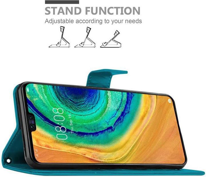 Produktbild Cadorabo Flower Book Cover (Huawei Mate 30)