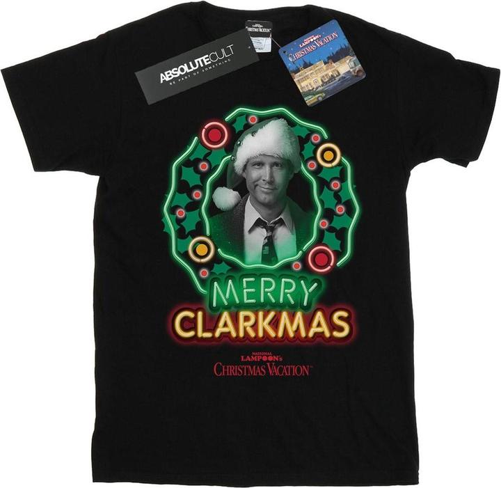 National Lampoon´s Vacation National Lampoon's Christmas Vacation Greyscale Clarkmas TShirt Jungen