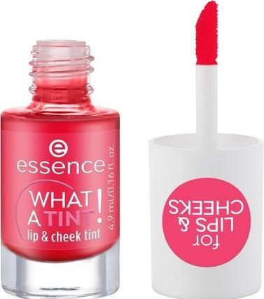 essence What A Tint! Lip & Cheek Tint No. 02 Red Long-Lasting (02 Red Long-Lasting)