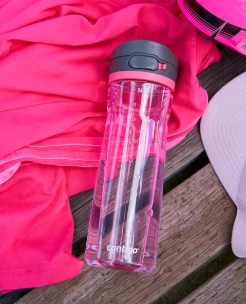 Actual product image Contigo JACKSON 2.0 TRITAN 24OZ Water Bottle FROST ROSE (0.72 l)