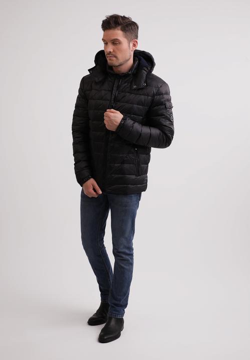Actual product image Cash-Mere Down jacket with hood and cashmere lining (S)