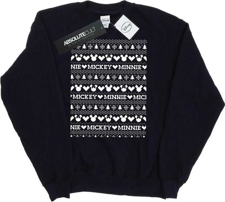 Produktbild Disney Mickey And Minnie Christmas Fair Isle Sweatshirt (S)