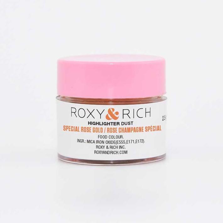 Image du produit Roxy & Rich Poudre métallique or rose