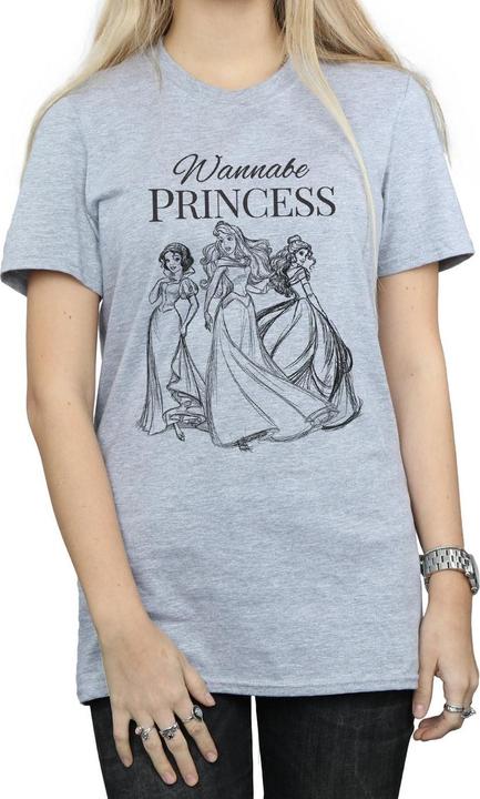 Image du produit Disney Princess - T-shirt WANNABE PRINCESS - Femme (L)