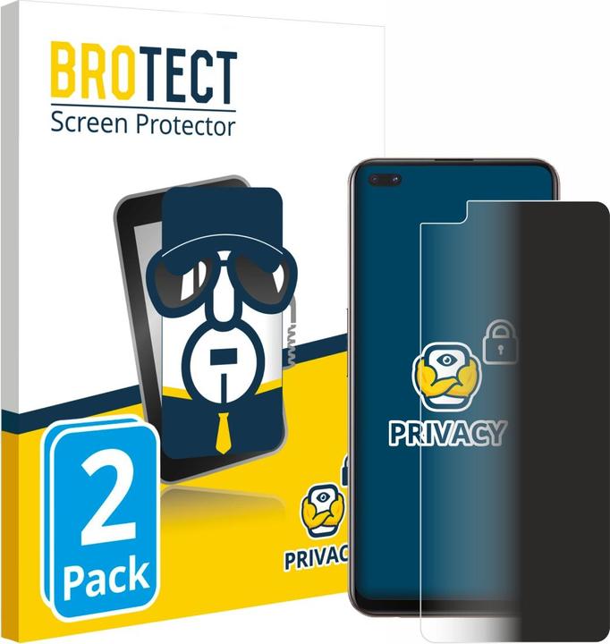 Immagine prodotto BROTECT Pellicola Privacy (2 Pezzo/i, Oppo Reno 4 Z 5G)