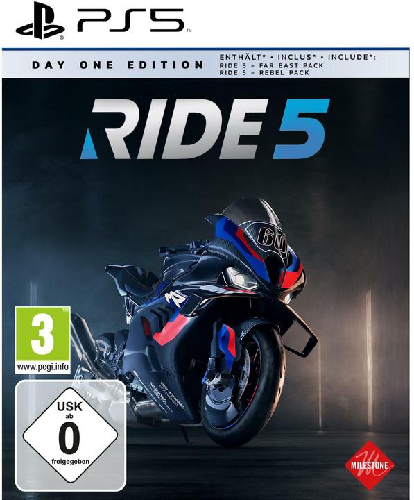 Immagine prodotto Milestone RIDE 5 Edizione del primo giorno (PS5, DE)