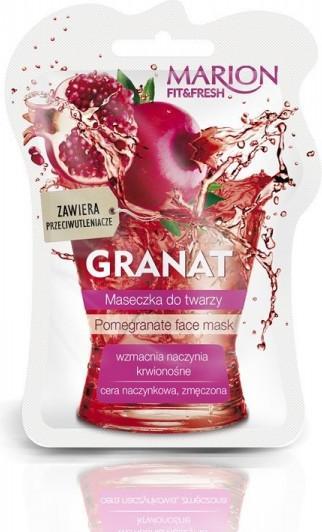 Produktbild Marion MARION Fit&Fresh Face Mask maseczka do twarzy wzmocnienie naczyń krwionośnych Granat 7,5ml (7.50 ml)